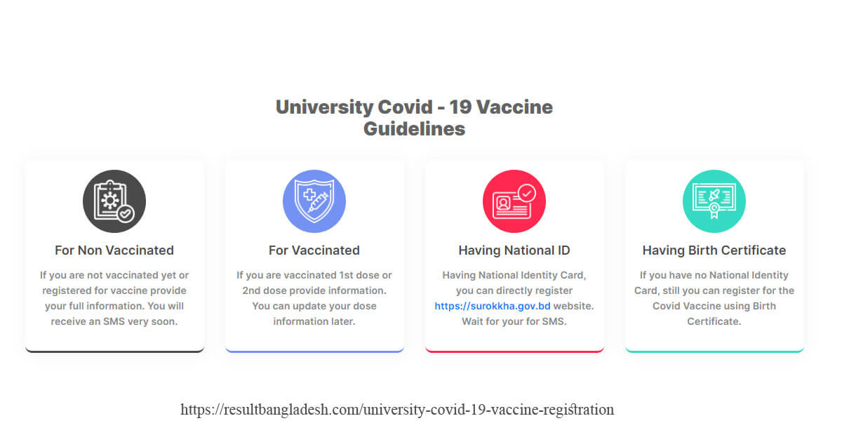 https://univac.ugc.gov.bd Vaccine Registration