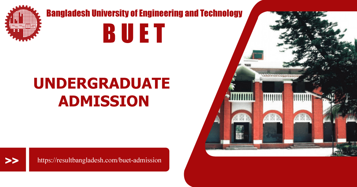 BUET Admission 2021-22