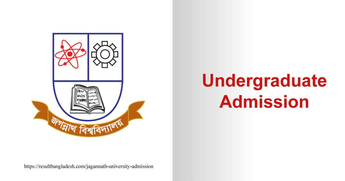 Jagannath University Admission