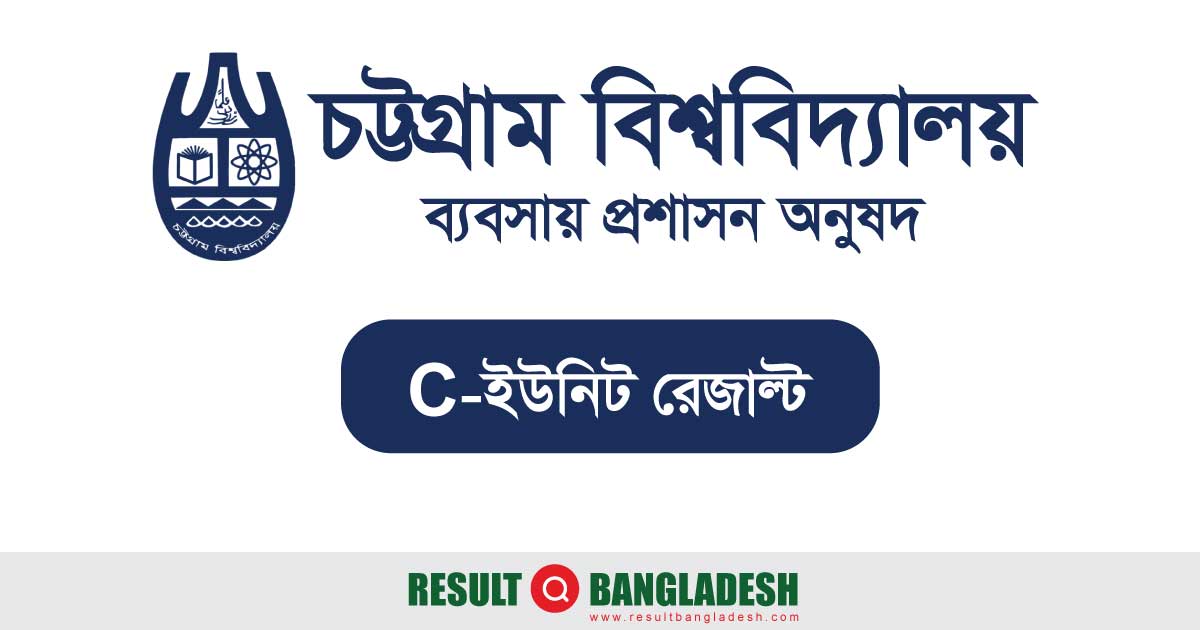 Chittagong University C Unit Result
