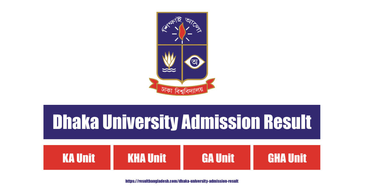 Dhaka University Admission Result