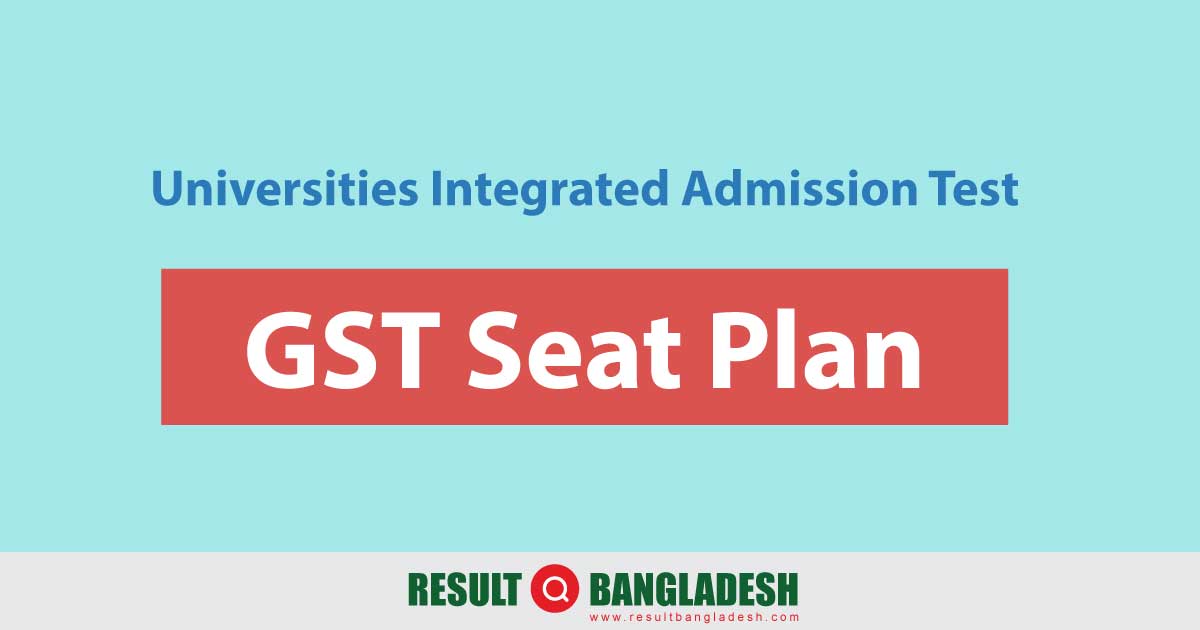 GST Seat Plan All Unit