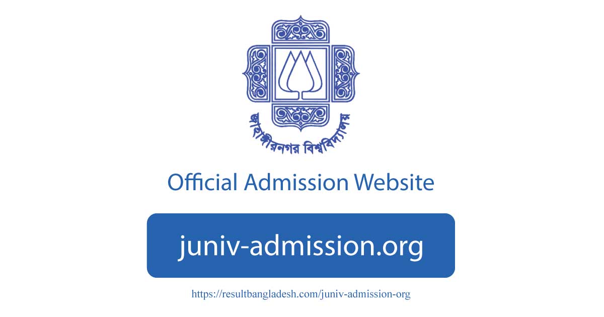 jahangirnagar university website