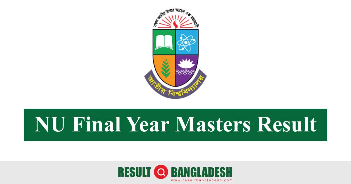 NU Final Year Masters Result 2022