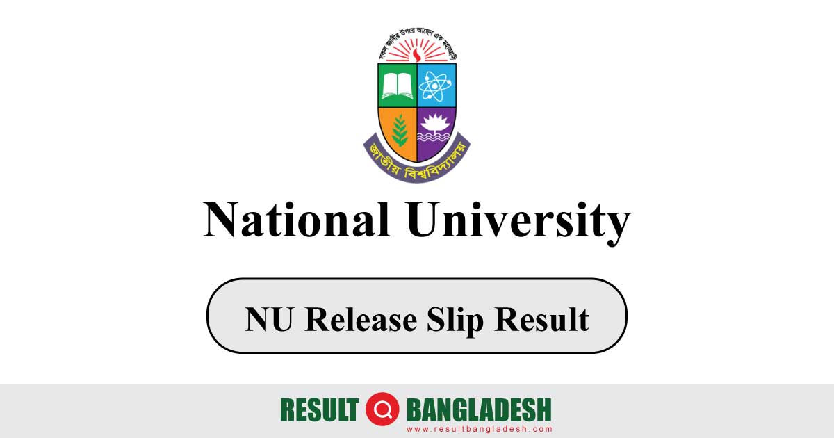 NU Release Slip Result