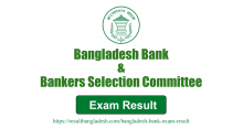 Bangladesh Bank Exam Result