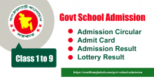 Govt School Admission