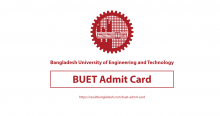 BUET Admit Card Download