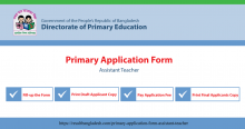 Primary Application Form