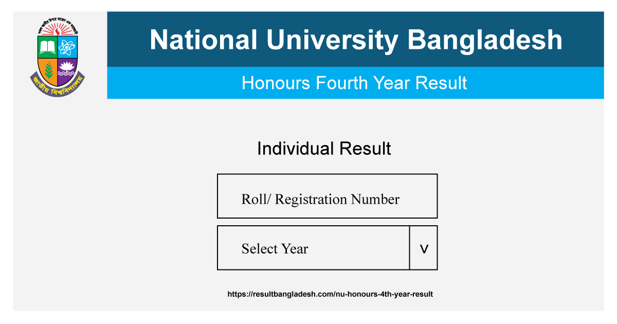 NU Honours 4th Year Result