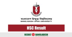 BOU HSC Result