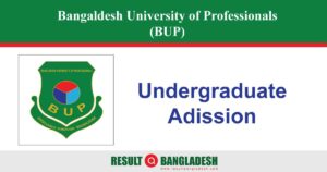 BUP Admission