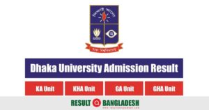 Dhaka University Admission Result