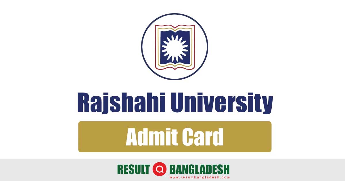 Rajshahi University Admit Card