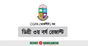NU Degree 3rd Year Result